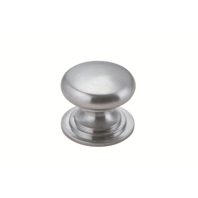 Iver Cupboard Knob Sarlat Brushed Chrome P32xD38mm