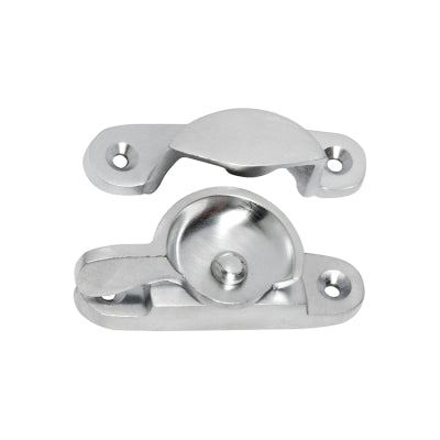 Tradco Sash Fastener Classic Satin Chrome L65xW25mm