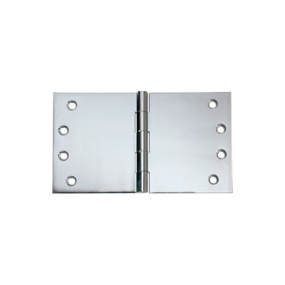 Southern Design Group Broad Butt Hinge - H100xW175mm - Chrome Plated Finish