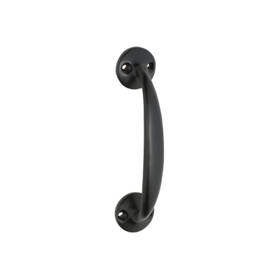 Tradco Cabinet Pull Handle Telephone Matt Black L125xP35mm