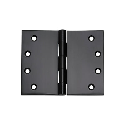 Southern Design Group Broad Butt Hinge - H100xW125mm - Matt Black Finish