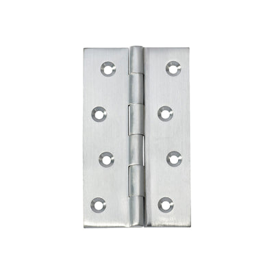 Southern Design Group Fixed Pin Hinge - H100xW60mm - Satin Chrome Finish