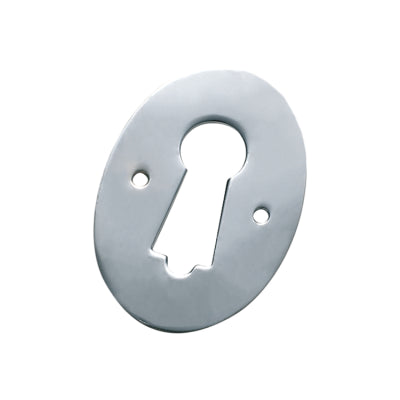 Tradco Escutcheon Pressed Chrome Plated H44xW30mm