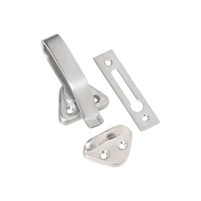 Tradco Hopper Window Fastener Satin Chrome L74xW39xP31mm