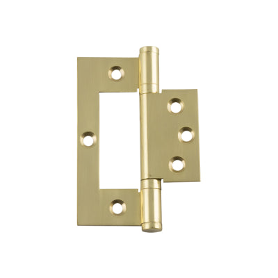 Southern Design Group Hirline Hinge - H100xW49mm - Polished Brass Finish