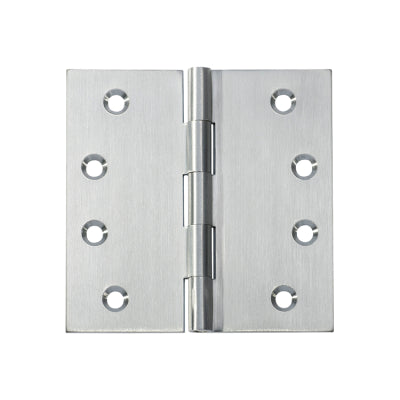 Southern Design Group Fixed Pin Hinge - H100xW100mm - Satin Chrome Finish