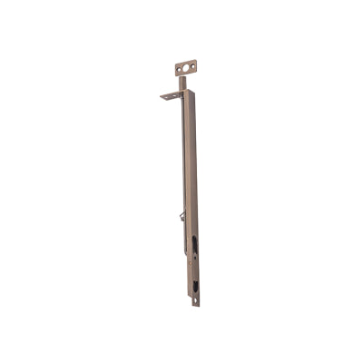 Tradco Flush Bolt Antique Brass H300xW19mm