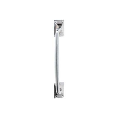 Tradco Pull Handle Classic Offset Satin Chrome H305xW42xP60mm