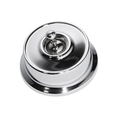 Tradco Switch Federation Chrome Plated D62xP38mm