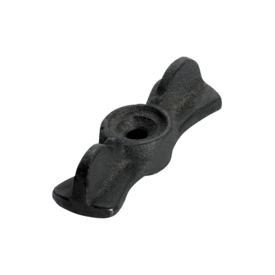 Tradco Cupboard Catch Iron Butterfly Matt Black L45mm