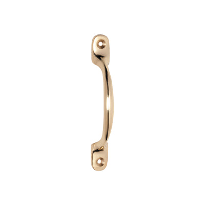 Tradco Cabinet Pull Handle Standard Polished Brass L100xP26mm