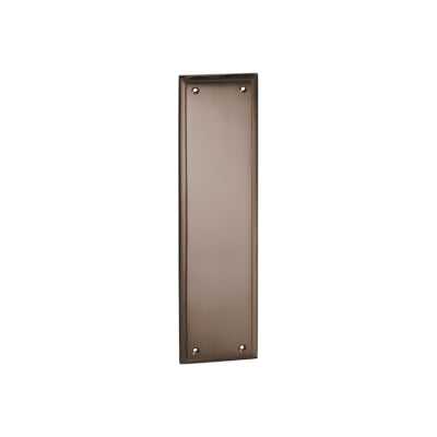 Tradco Push Plate Milton Antique Brass H300xW75mm