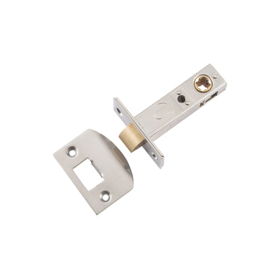 Tradco Tube Latch Split Cam 'D' Striker Satin Nickel Backset 60mm