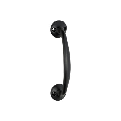 Tradco Cabinet Pull Handle Telephone Matt Black L150xP43mm