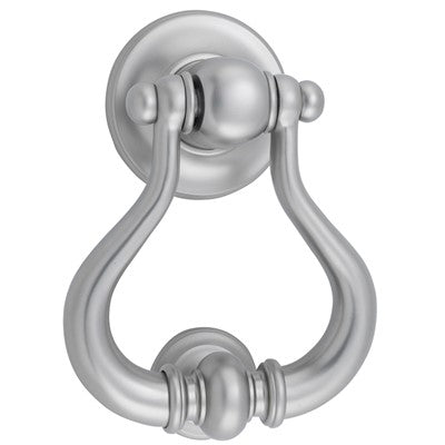 Iver Door Knocker Sarlat Satin Nickel H137xW115xP60mm BP70mm