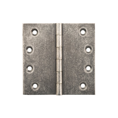 Southern Design Group Fixed Pin Hinge - H100xW100mm - Rumbled Nickel Finish