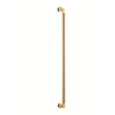 Iver Pull Handle Berlin Polished Brass L635xW22xP63mm BPD35mm CTC600mm