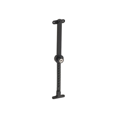 Tradco Casement Stay Stainless Steel Telescopic Locking Matt Black L200-295mm