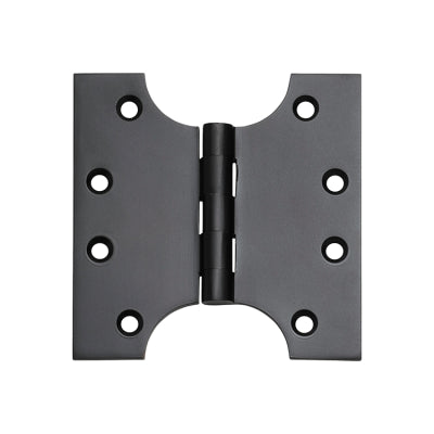 Southern Design Group Parliament Hinge - H100xW100mm - Matt Black Finish