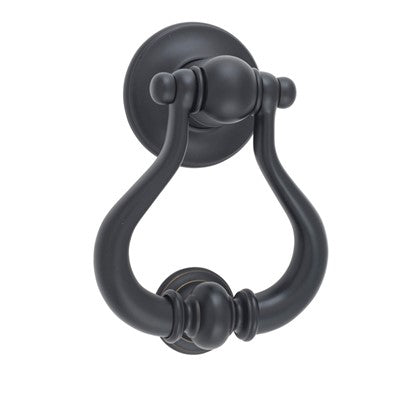 Iver Door Knocker Sarlat Matt Black H137xW115xP60mm BP70mm