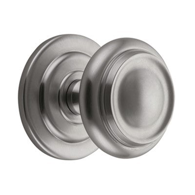 Iver Centre Door Knob Sarlat Brushed Chrome D98xP99mm BP107mm