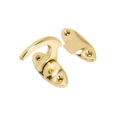 Tradco Spur Catch Polished Brass H47xP46mm