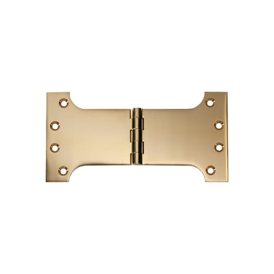 Southern Design Group Parliament Hinge - H100xW200mm - Polished Brass Finish