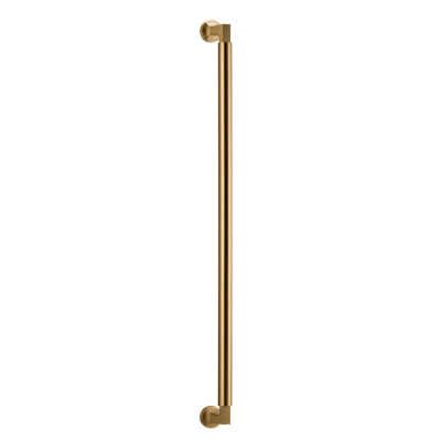 Iver Pull Handle Berlin Brushed Brass L635xW22xP63mm BPD35mm CTC600mm