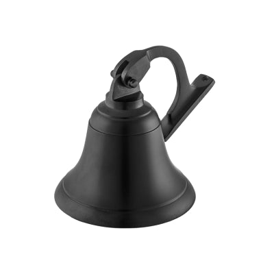 Tradco Ships Bell Matt Black D125mm