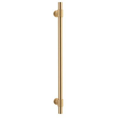 Iver Pull Handle Helsinki Brushed Brass L560xW22xP66mm BPD35mm CTC450mm