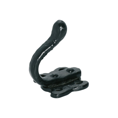 Tradco Robe Hook Iron Old English Matt Black H50xP65mm