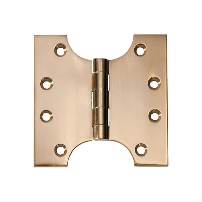 Southern Design Group Parliament Hinge - H100xW100mm - Polished Brass Finish