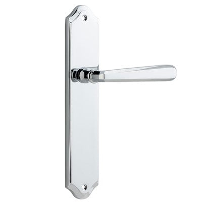 Iver Door Lever Copenhagen Shouldered Latch Pair Polished Chrome L120xP59mm BPH250xW48mm