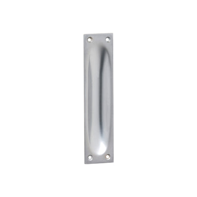 Tradco Sliding Door Pull Classic Large Satin Chrome H140xW32mm