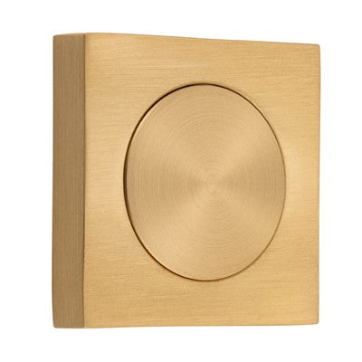 Iver Blank Rose Square Brushed Brass H52xW52xP10mm