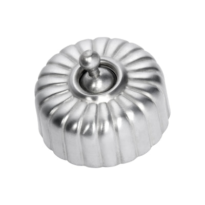 Tradco Switch Fluted Satin Chrome D55xP40mm