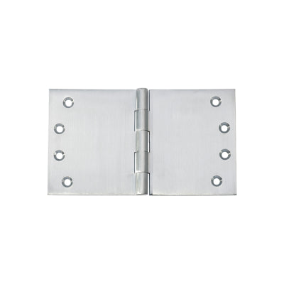 Southern Design Group Broad Butt Hinge - H100xW175mm - Satin Chrome Finish