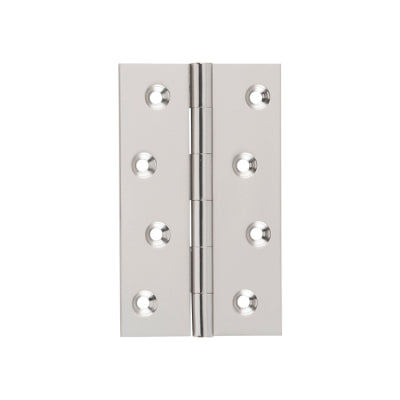 Southern Design Group Fixed Pin Hinge - H100xW60mm - Satin Nickel Finish