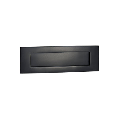 Tradco Letter Plate Matt Black H100xW300mm