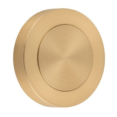 Iver Blank Rose Round Brushed Brass D52xP10mm