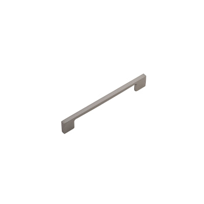 Iver Cabinet Pull Cali Satin Nickel With Backplate L205xW24xP31mm CTC160mm