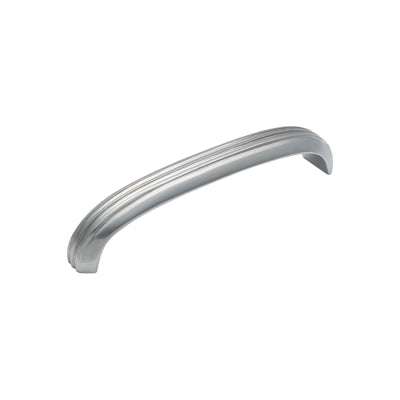 Tradco Cabinet Pull Handle Deco Curved Large Chrome Plated L125xW20xP25mm