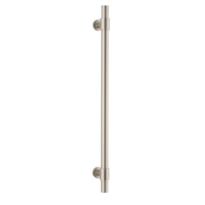 Iver Pull Handle Helsinki Satin Nickel L560xW22xP66mm BPD35mm CTC450mm