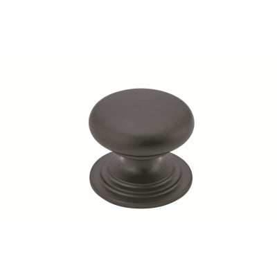 Iver Cupboard Knob Sarlat Matt Black P32xD38mm