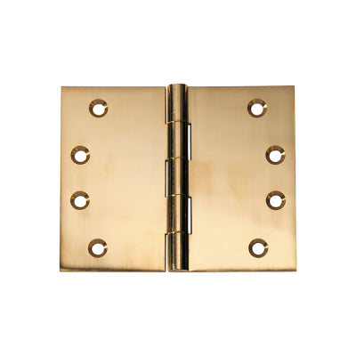 Southern Design Group Broad Butt Hinge - H100xW125mm - Polished Brass Finish