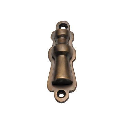 Tradco Escutcheon Covered Antique Brass H60xW20mm