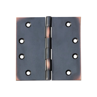 Southern Design Group Fixed Pin Hinge - H100xW100mm - Antique Copper Finish