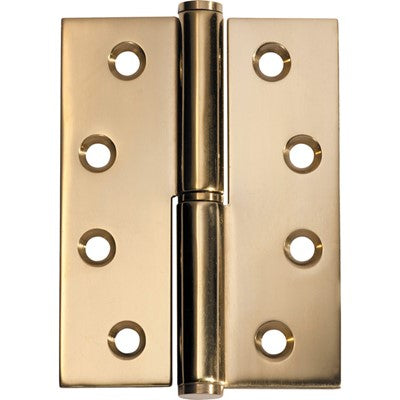 Southern Design Group Lift Off Hinge - LH H100xW75mm - Polished Brass Finish