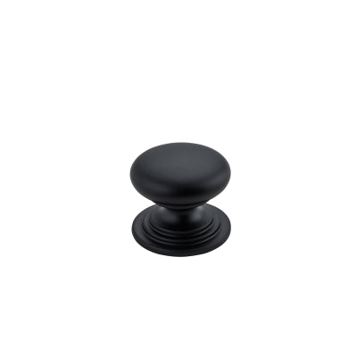 Iver Cupboard Knob Sarlat Matt Black P27xD32mm