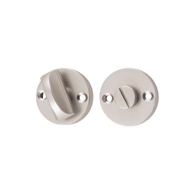 Tradco Privacy Turn Round Satin Nickel D35mm